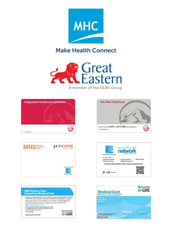 Make Health Connect (MHC) insurance schemes we accept at our clinic.